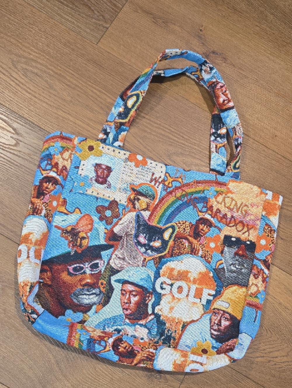 TOTELYFINECO PRINTED TOTE BAG... #7947 - Picture 2 of 7
